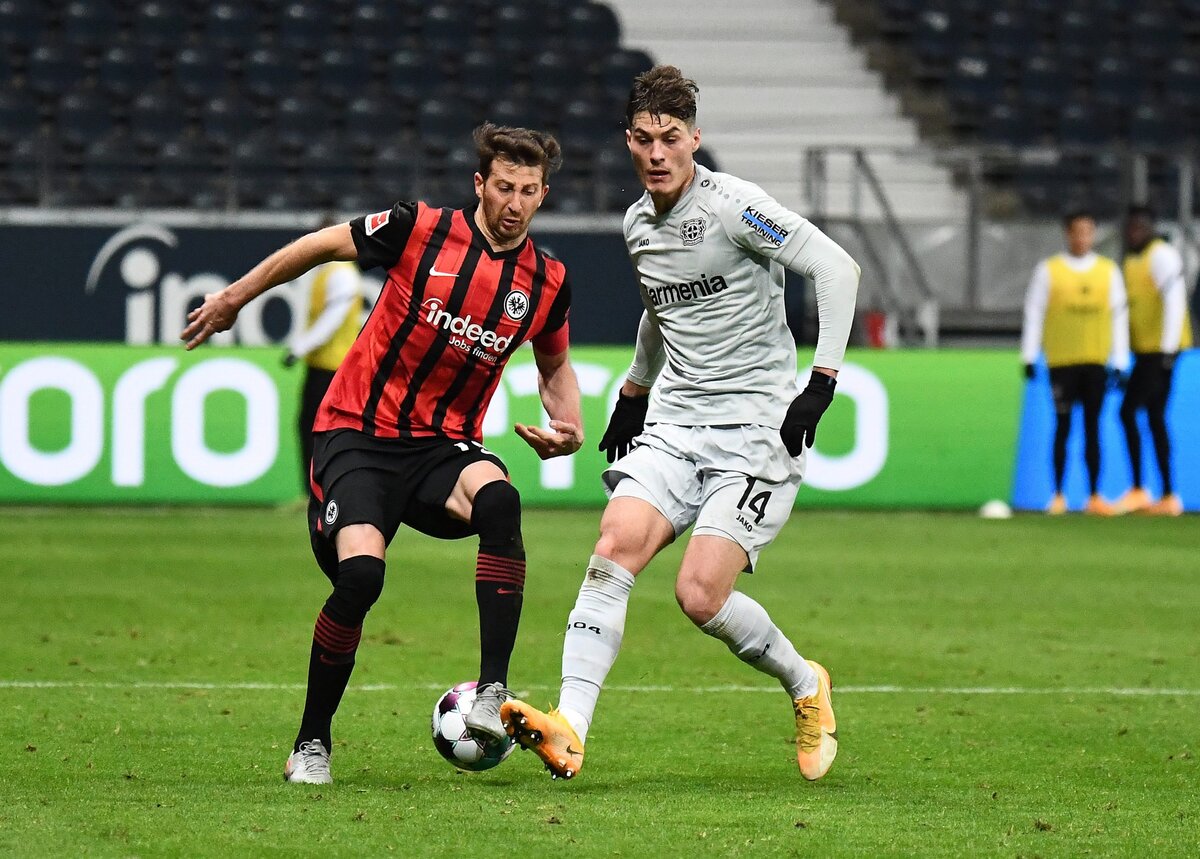 Fussball 1.Bundesliga, Eintracht Frankfurt - Bayer 04 Leverkusen