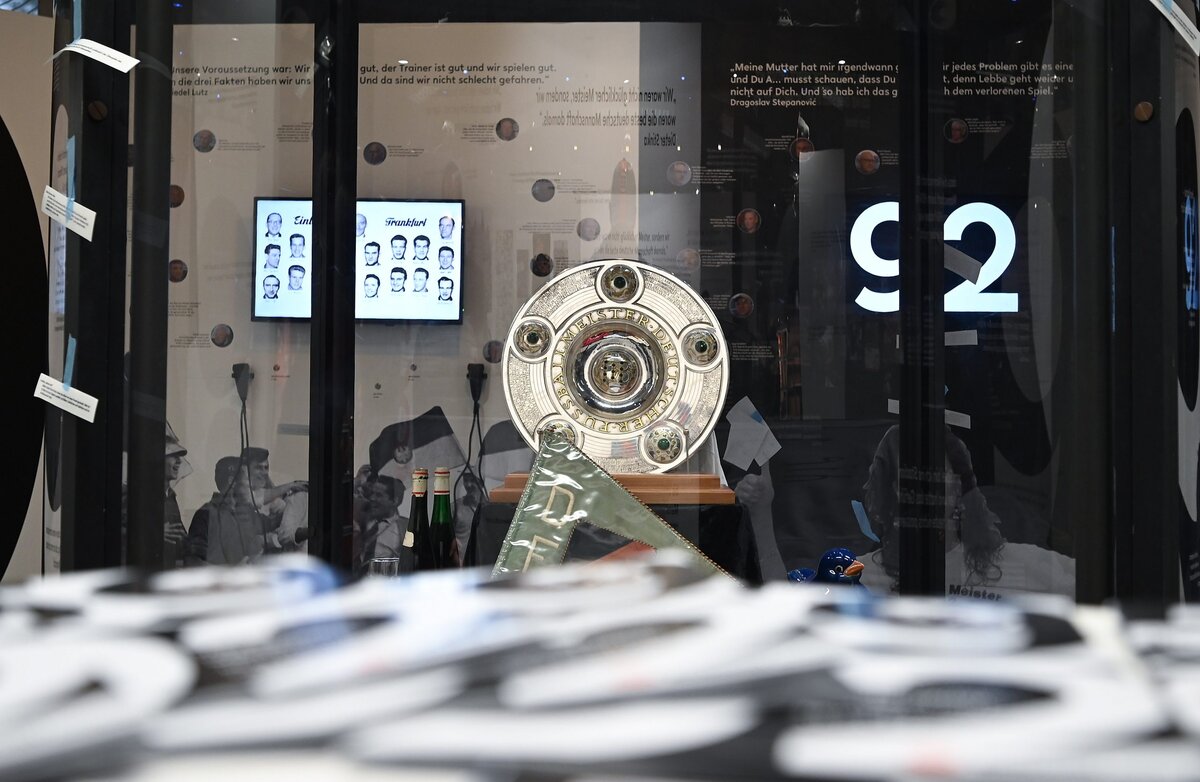 Fussball 1.Bundesliga, Eintracht Frankfurt Museum Austellung 59/92