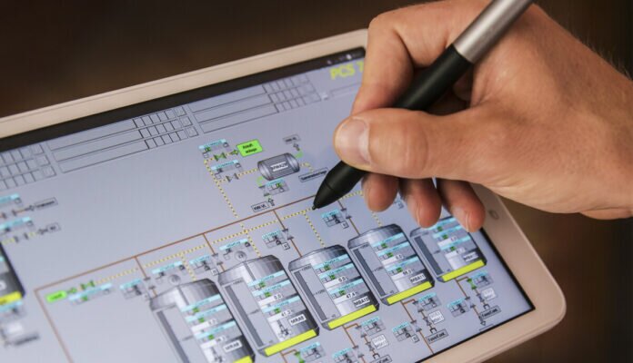 Anlagensteuerung Tablet