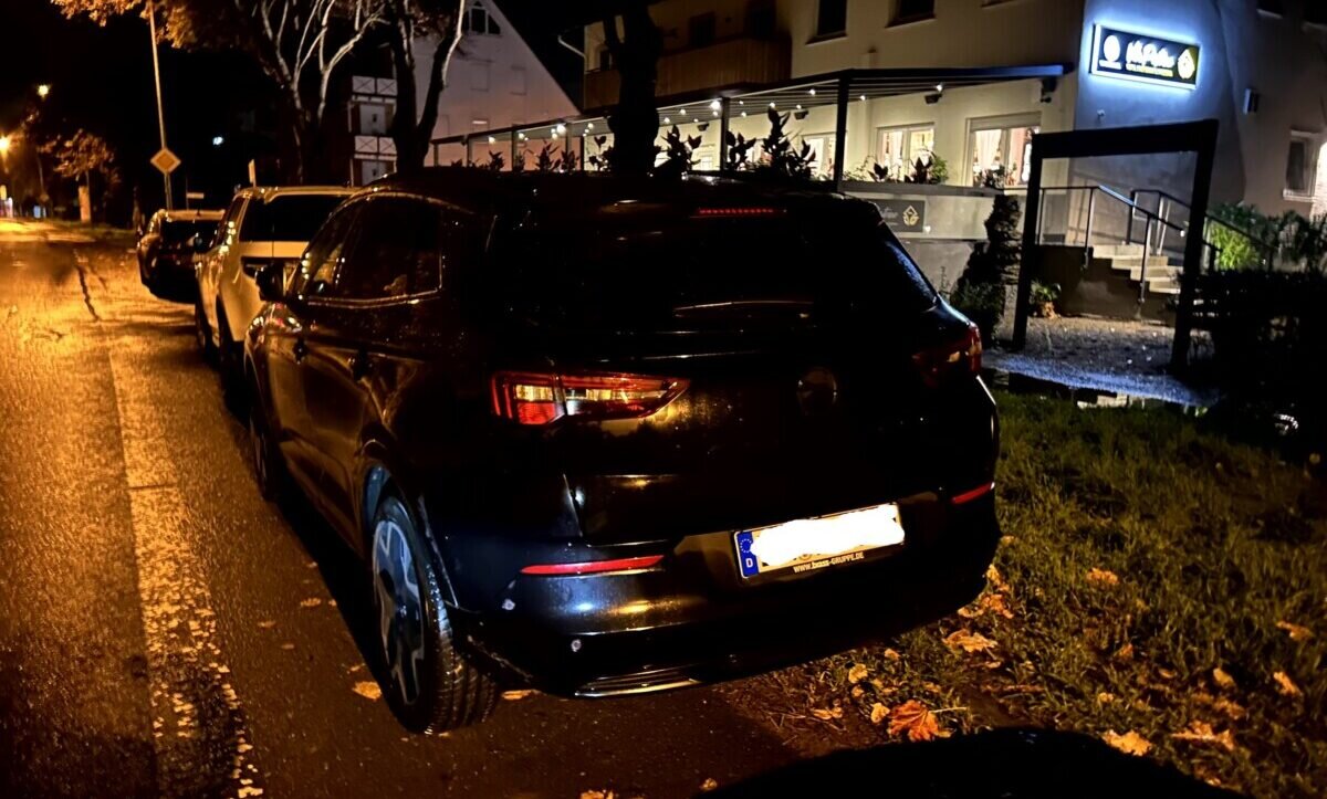 Parken auf dem Mehrzweck und Grünstreifen Combi Medien Verlag