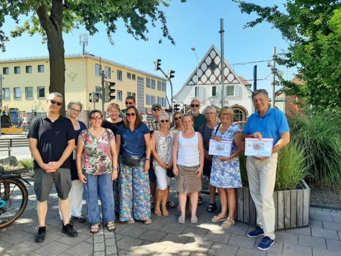Presse Griesheim 20250701- Überreichung einer Petition gegen die Erhöhung der Grundsteuer ©Stadt Griesheim