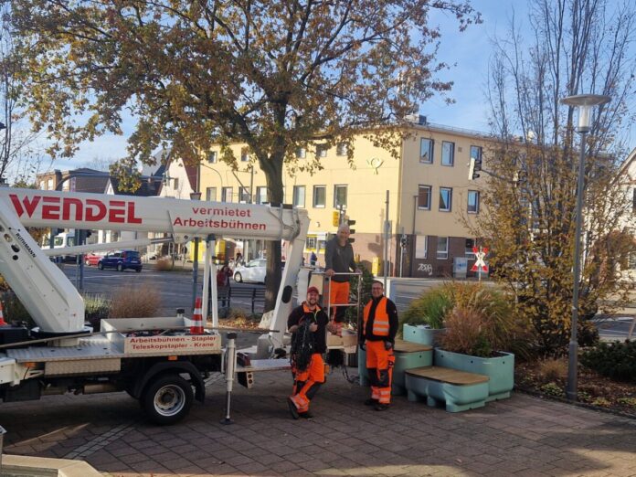 Presse Griesheim 20251105 - Adventsbeleuchtung ©Stadt Griesheim