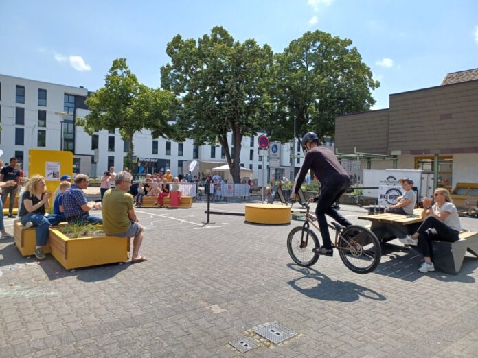 Presse Griesheim - Innenstadtentwicklung Aktionstag BMX Show ©Stadt Griesheim