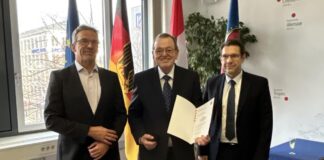 Ehrenbrief des Landes Hessen für Peter Meisinger