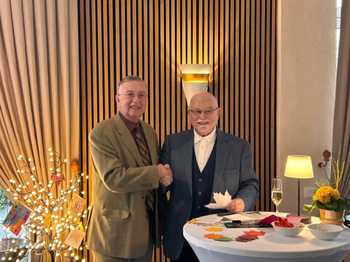 Presse Griesheim 20260114 - Verleihung der Ehrenplakette©Stadt Griesheim Die Stadt Griesheim hat Ehrenplaketten an zwei Bürger verliehen.